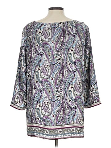 J.Jill 3/4 Sleeve Blouse (view 2)