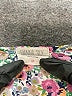 Sienna Sky 100% Polyester Floral Purple Short Sleeve Blouse Size M - photo 7