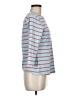 J. McLaughlin Blue 3/4 Sleeve Top Size M - photo 4