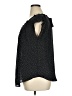 Lauren Conrad 100% Polyester Black Short Sleeve Blouse Size XL - photo 5
