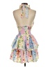 Shein 100% Polyester Print Blue Cocktail Dress Size XS - photo 2