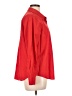 Basic Editions Red Long Sleeve Button-Down Shirt Size L - photo 4