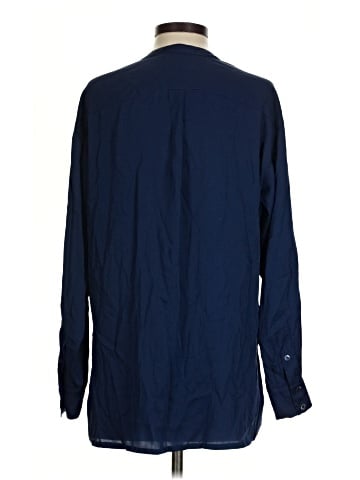 Vince. 3/4 Sleeve Silk Top (view 2)