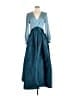 Sachin + Babi 100% Polyester Teal Cocktail Dress Size 6 - photo 1