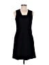 Theory Solid Black Casual Dress Size 8 - photo 1