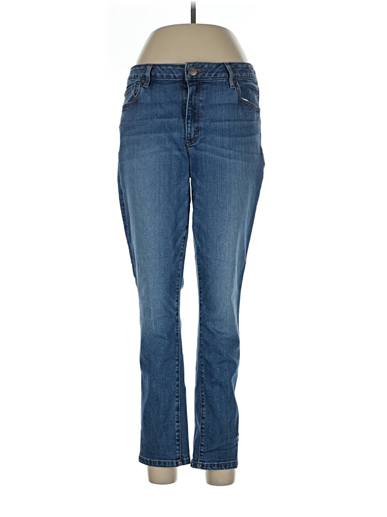 Pre-owned Ann Taylor Loft Jeans In Blue