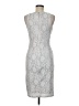 Topshop 100% Polyester Gray Cocktail Dress Size 8 - photo 2