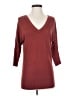 White House Black Market Burgundy Pullover Sweater Size S - photo 1