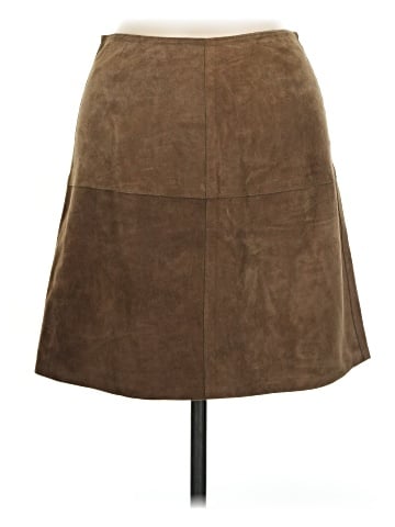 Banana Republic Leather Skirt (view 2)
