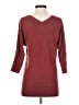 White House Black Market Burgundy Pullover Sweater Size S - photo 2