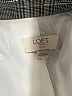 Ann Taylor LOFT Outlet Plaid Gray Blazer Size 12 Petite - photo 6