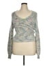 Free People Tweed Silver Pullover Sweater Size XL (estimated) - photo 1