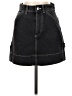 Topshop Black Denim Skirt Size 2 - photo 1