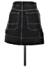 Topshop Black Denim Skirt Size 2 - photo 2