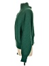 Aqua 100% Polyester Green Turtleneck Sweater Size L - photo 5
