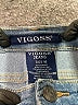 Vigoss Stars Blue Denim Shorts Size 16 - photo 3