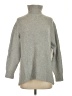 Uniqlo Solid Gray Turtleneck Sweater Size S - photo 1