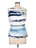 Calvin Klein Blue Sleeveless Blouse Size L - photo 1