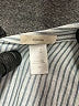 Eberjey Stripes Silver Long Sleeve Button-Down Shirt Size L - photo 7