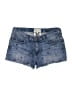 Current/Elliott Stars Blue Denim Shorts Size 26 waist - photo 1