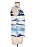 Calvin Klein Blue Sleeveless Blouse Size L - photo 4