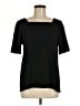 Ann Taylor Factory 100% Polyester Black Short Sleeve Top Size M - photo 1