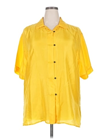 Venezia Short Sleeve Silk Top (view 1)