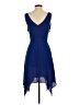 BCBGMAXAZRIA 100% Polyester Blue Cocktail Dress Size 2 - photo 2