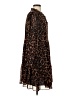 J.Crew Animal Print Brown Casual Dress Size S - photo 4