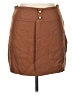 Unbranded Solid Brown Casual Skirt Size XL - photo 1