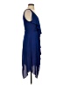 BCBGMAXAZRIA 100% Polyester Blue Cocktail Dress Size 2 - photo 4