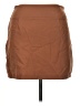 Unbranded Solid Brown Casual Skirt Size XL - photo 2