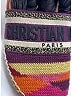 Christian Dior Stripes Purple Espadrilles Size EU 37 1/2 - photo 5