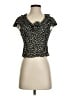 Reformation 100% Viscose Black Short Sleeve Top Size XS - photo 1