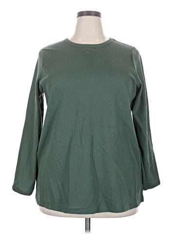 Woman Within 3/4 Sleeve T-Shirt (view 1)