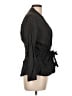 Ronen Chen Black Long Sleeve Blouse Size 10 (3) - photo 4