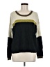 Kensie Color Block Green Pullover Sweater Size M - photo 1
