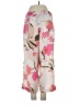 Express 100% Polyester Floral Ivory Casual Pants Size S - photo 2