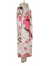 Express 100% Polyester Floral Ivory Casual Pants Size S - photo 4