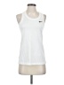 Nike 100% Polyester White Active Tank Size XS - photo 1