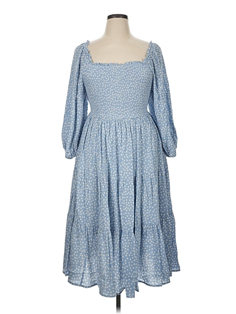 Pre-owned Torrid Casual Dress In Blue