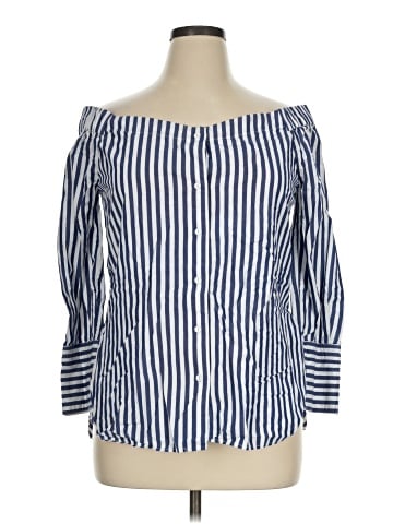 PREMISE 3/4 Sleeve Blouse (view 1)