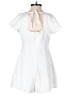 Le Lis Solid White Romper Size S - photo 2