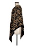 Simply Noelle Animal Print Brown Poncho One size - photo 5