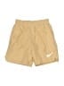 Nike 100% Polyester Solid Gold Athletic Shorts Size 4 - 5 - photo 1