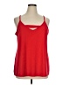 Bar III Red Sleeveless Top Size 1X - photo 1