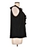 LC Lauren Conrad 100% Polyester Black Sleeveless Blouse Size L - photo 4