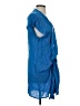 Elan 100% Rayon Blue Kimono Size S - photo 4