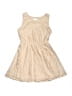 Jenna & Jessie 100% Polyester Tan Dress Size 6 - photo 1