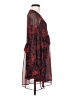 Zara Paisley Red Cocktail Dress Size S - photo 4
